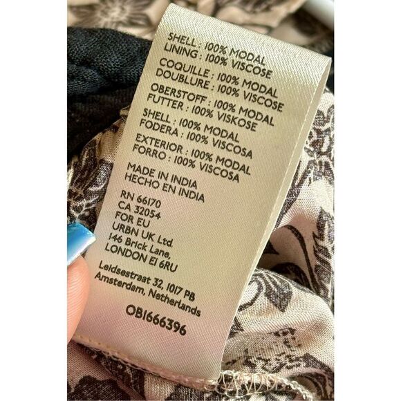 Free People Forever Timeless Soulmate Flowy Bohemian Jumpsuit W/ Back Cut Out S - Picture 16 of 16